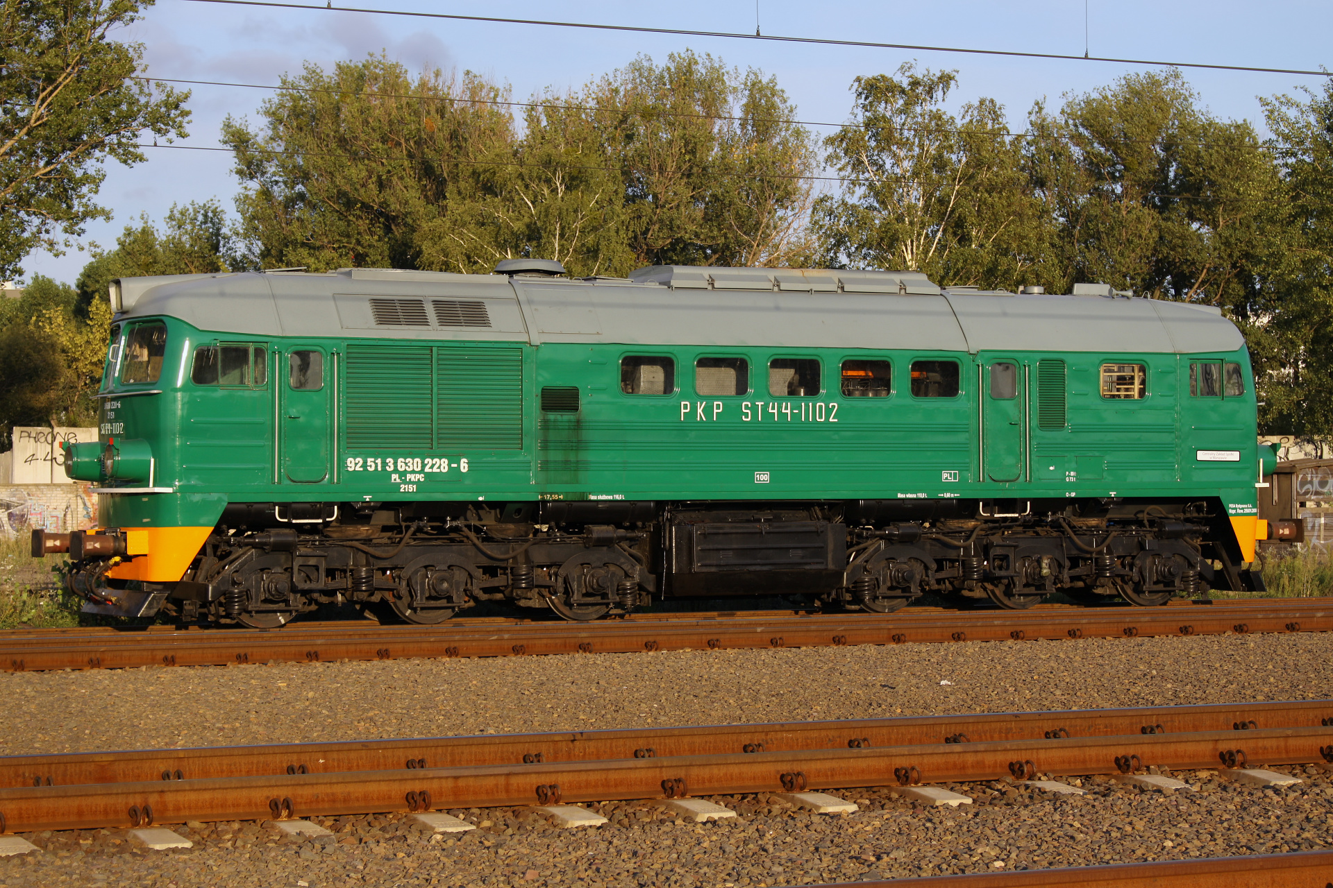 ST44-1102 (Vehicles » Trains and Locomotives » ЛТЗ M62)