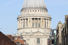 St. Paul's Cathedral from The Millenium Bridge