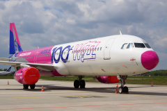 HA-LTD ("Powered by Airbus - 100th Aircraft" livery)