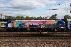 EU200-005 (okleina "III Wystawa Makiet Kolejowych oraz Kolejowy Dzień Dziecka z PKP Intercity")