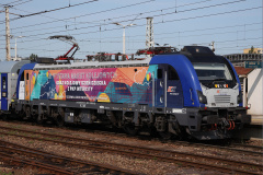 EU200-005 (okleina "III Wystawa Makiet Kolejowych oraz Kolejowy Dzień Dziecka z PKP Intercity")