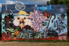 "War on Meth" Graffiti