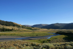 Lamar River (Podróże &raquo; USA: Na ziemi Czejenów &raquo; Wielka Podróż &raquo; Park Narodowy Yellowstone)