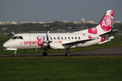 UR-CGR ("Lubuskie" sticker) (Aviation &raquo; EPWA Spotting &raquo; Saab 340 &raquo; 340A &raquo; SprintAir)