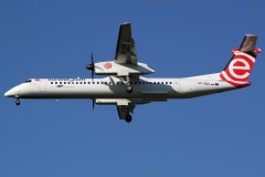 SP-EQG ("It's great to be here! Visit Kuyavia and Pomerania" sticker) (Aviation &raquo; EPWA Spotting &raquo; De Havilland Canada DHC-8 Dash 8 &raquo; EuroLOT)