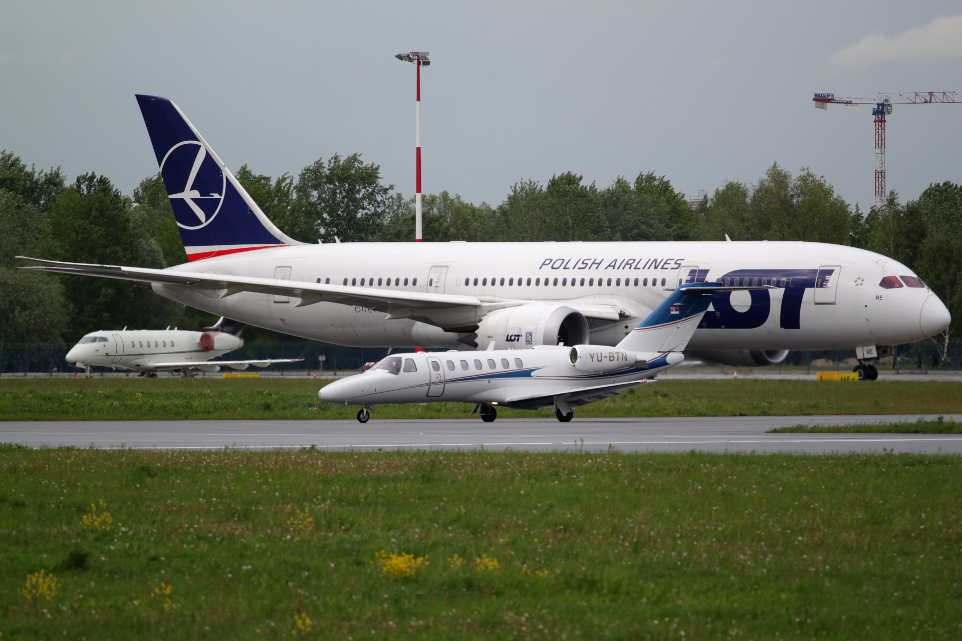 YU-BTN, Air Pink (Aviation &raquo; EPWA Spotting &raquo; Cessna 525 (CitationJet) and revisions &raquo; 525B Citation CJ3 (CitationJet 3))