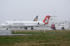HB-JVG (Lotnictwo &raquo; Spotting na EPWA &raquo; Fokker 100 &raquo; Helvetic Airways)