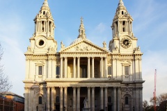 Katedra świętego Pawła - wejście (Podróże &raquo; Londyn &raquo; Londyn za dnia)