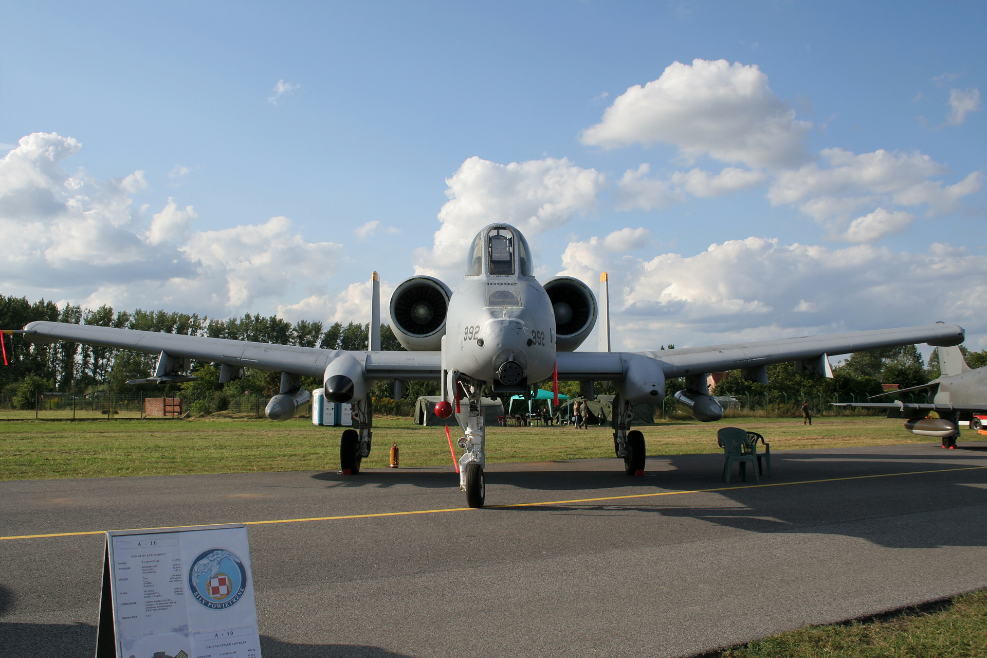 Fairchild A-10A Thunderbolt II, 81-0992, Siły Powietrzne Stan&oacute;w Zjednoczonych (Lotnictwo &raquo; Radom Air Show 2009)