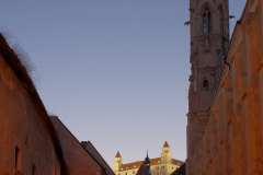Farsk&aacute; and Clarissine Church (Travels &raquo; Bratislava &raquo; The City At Night)