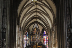 Wewnątrz Katedry Św. Stefana (Podróże &raquo; Wiedeń)