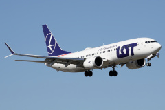 SP-LVA (Lotnictwo &raquo; Spotting na EPWA &raquo; Boeing 737-8 MAX &raquo; Polskie Linie Lotnicze LOT)