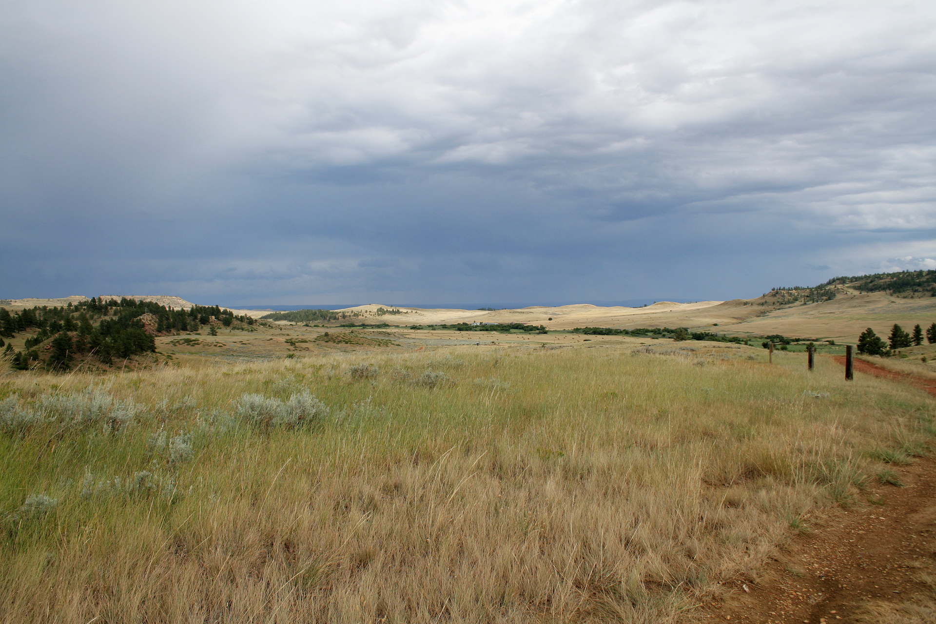 Pole bitwy - wsch&oacute;d (Podróże &raquo; USA: Na ziemi Czejenów &raquo; Rezerwat &raquo; Pole bitwy nad Rosebud)