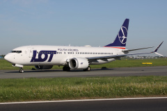 SP-LVB (Lotnictwo &raquo; Spotting na EPWA &raquo; Boeing 737-8 MAX &raquo; Polskie Linie Lotnicze LOT)