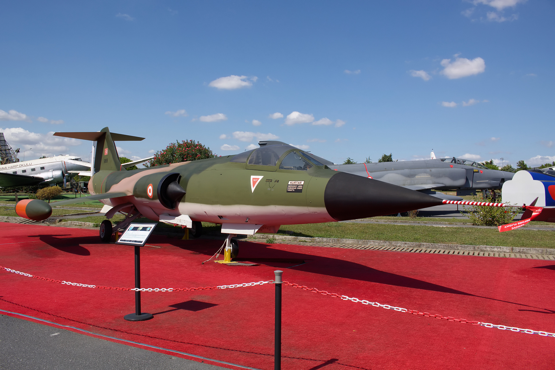 Lockheed (Aeritalia) F-104S Starfighter, 74-6868, Tureckie Siły Powietrzne (Lotnictwo &raquo; Muzeum Tureckich Sił Powietrznych)