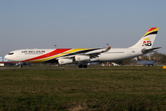 OO-ABD (Lotnictwo &raquo; Spotting na EPWA &raquo; Airbus A340-300 &raquo; Air Belgium)