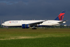 N706DN, Delta Airlines (Lotnictwo &raquo; Spotting na Schiphol &raquo; Boeing 777-200LR)