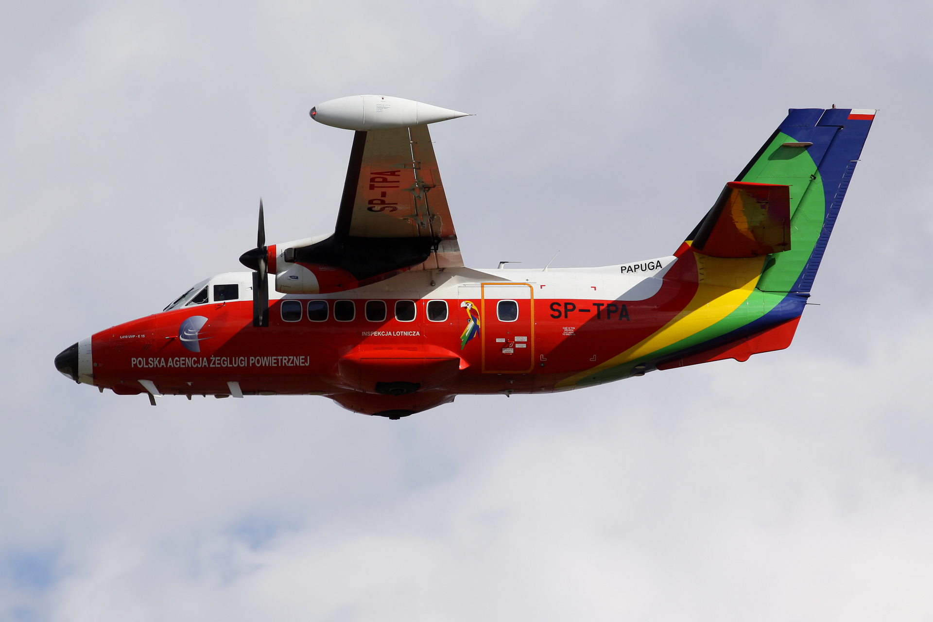 SP-TPA, Polska Agencja Zeglugi Powietrznej (Lotnictwo &raquo; Spotting na EPWA &raquo; Let L-410UVP Turbolet)