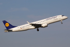 D-AECG, Lufthansa Regional (Lufthansa CityLine) (Aviation &raquo; EPWA Spotting &raquo; Embraer E190 (ERJ-190-100))