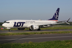 SP-LVF (Lotnictwo &raquo; Spotting na EPWA &raquo; Boeing 737-8 MAX &raquo; Polskie Linie Lotnicze LOT)