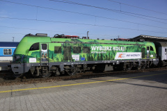 E4DCU EU160-015 ("European Year of the Rail 2021" wrap) (Vehicles &raquo; Trains and Locomotives &raquo; Newag Griffin &raquo; PKP Intercity)