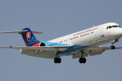 OM-BYB, Slovak Government Flight Service (Aviation &raquo; EPWA Spotting &raquo; Fokker 100)
