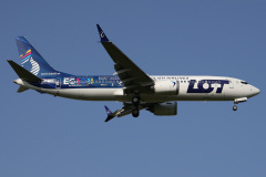 SP-LVH ("3rd European Games 2023" wrap) (Aviation &raquo; EPWA Spotting &raquo; Boeing 737-8 MAX &raquo; LOT Polish Airlines)