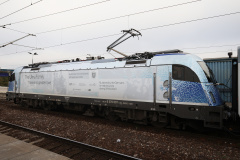 EU44-007 Husarz ("The Ulma Family. There is no greater love" wrap) (Vehicles &raquo; Trains and Locomotives &raquo; Siemens EuroSprinter ES64U4 Taurus &raquo; PKP Intercity)