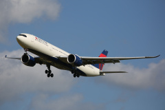 N405DX, Delta Airlines (Lotnictwo &raquo; Spotting na Schiphol &raquo; Airbus A330-900 (A330neo))