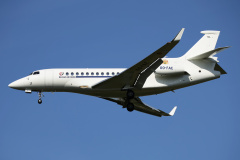 OO-FAE, Siły Powietrzne Belgii (Luxaviation) (Lotnictwo &raquo; Spotting na EPWA &raquo; Dassault Falcon 7X)