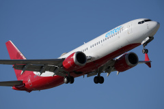 SP-EXK (partial SpiceJet livery) (Aviation &raquo; EPWA Spotting &raquo; Boeing 737-8 MAX &raquo; Enter Air)