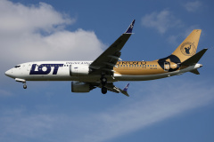 SP-LVK ("100 years of Krosno Glass" wrap) (Aviation &raquo; EPWA Spotting &raquo; Boeing 737-8 MAX &raquo; LOT Polish Airlines)