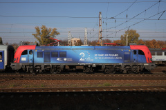 E4DCU EU160-012 ("20 years of Poland in the European Union" wrap) (Vehicles &raquo; Trains and Locomotives &raquo; Newag Griffin &raquo; PKP Intercity)