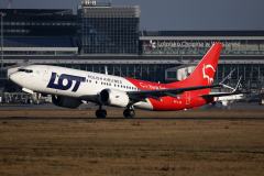 SP-LVG ("Bank Pekao" wrap) (Aviation &raquo; EPWA Spotting &raquo; Boeing 737-8 MAX &raquo; LOT Polish Airlines)