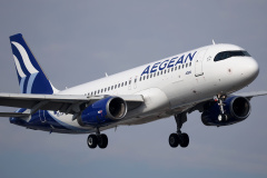 SX-DGI (nowe malowanie) (Lotnictwo &raquo; Spotting na EPWA &raquo; Airbus A320-200 &raquo; Aegean Airlines)