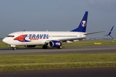OK-TVL (scimitar winglets) (Lotnictwo &raquo; Spotting na EPWA &raquo; Boeing 737-800 &raquo; Travel Service Airlines)