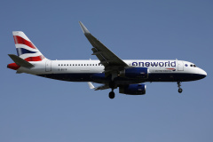G-EUYS (malowanie OneWorld) (Lotnictwo &raquo; Spotting na EPWA &raquo; Airbus A320-200 &raquo; British Airways)
