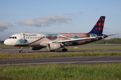 OO-SNM (malowanie "Ikony Belgii - Atomium") (Lotnictwo &raquo; Spotting na EPWA &raquo; Airbus A320-200 &raquo; Brussels Airlines)