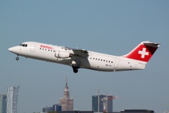HB-IYY (Lotnictwo &raquo; Spotting na EPWA &raquo; BAe 146 i pochodne &raquo; Avro RJ100 &raquo; Swiss Global Air Lines)