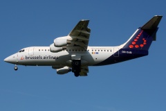 OO-DJQ (Aviation &raquo; EPWA Spotting &raquo; BAe 146 and revisions &raquo; Avro RJ85 &raquo; Brussels Airlines)