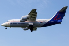 OO-DJY (Aviation &raquo; EPWA Spotting &raquo; BAe 146 and revisions &raquo; Avro RJ85 &raquo; Brussels Airlines)