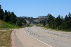 I-212 w pobliżu Muddy (Podróże &raquo; USA: Drogi nie obrane &raquo; Rezerwat)