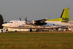 YL-BAV (Lotnictwo &raquo; Spotting na EPWA &raquo; Fokker  50 &raquo; airBaltic)